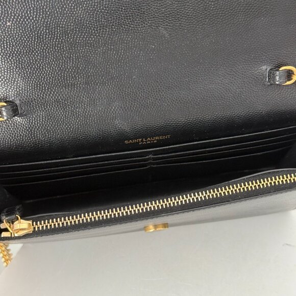 Saint Laurent Kate Small Tassel WOC in Grained Leather | Worn w/ Box & Dust Bags - Picture 6 of 9